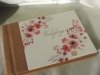 00067 - Vendégkönyv virágmintával díszített